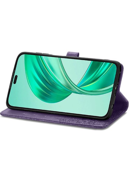 Onur X8B Için Flip Case Zarif Desen Kapak Çevirin Deri Kılıf Basit (Yurt Dışından) modelleri