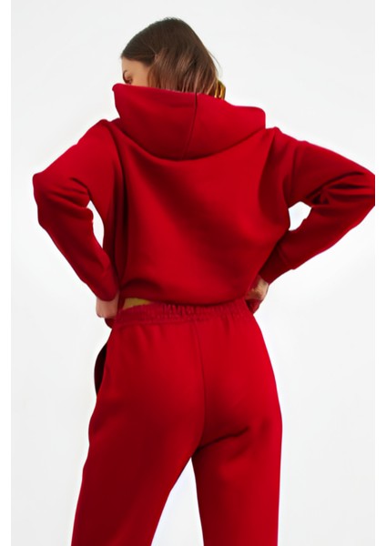 Kadın 3 Iplik Şardonlu Oversize Uzun Kollu Sweatshirt fiyatları