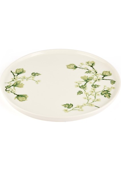 Ipek Fresia Toledo Porselen Servis Tabağı - Renkli - 26 cm