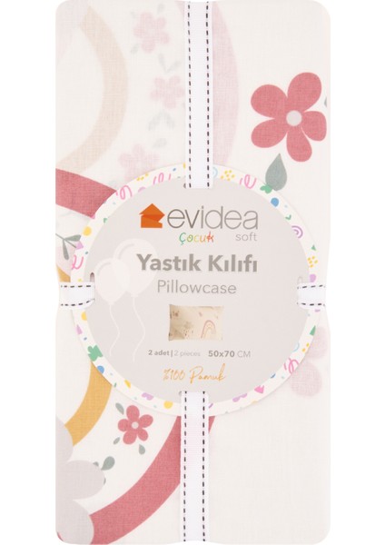 Çocuk Young 2'li Yastık Kılıfı - Renkli - 50X70 cm fiyatları