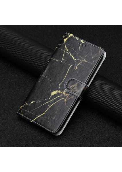 Xiaomi Poco X5 Tam Koruma Pu Deri Cüzdan Kart Yuvaları Için Flip Case (Yurt Dışından)