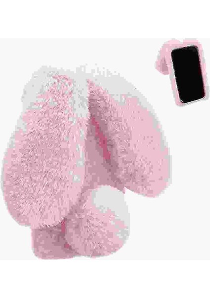 Motoorla Kenar 50 Pro Için Kılıf Peluş Telefon Kılıfı Sevimli Peluş Tavşan Kulaklar ve (Yurt Dışından) indirimleri