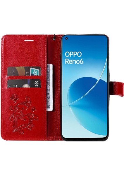 Kart Yuvası Standı ile Oppo Oppo 6 4g Için Flip Case Pu Deri Flip Manyetik (Yurt Dışından)