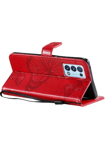 Oppo Için Flip Case Card 6 Pro Artı Kart Yuvası Standı ile 5g Flip Kickstand (Yurt Dışından)