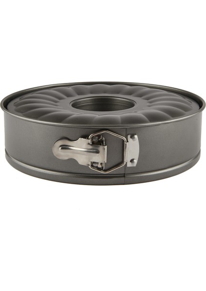 Cook Love Kelepçeli Kek Kalıbı - Siyah - 26 cm