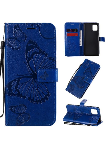 Samsung Galaxy Not 10 Lite Pu Deri Flip Kickstand Manyetik (Yurt Dışından)