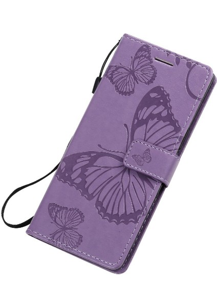 Sony Xperia 5 Flip Kickstand Manyetik Kapak Pu Deri ile Flip Case (Yurt Dışından)
