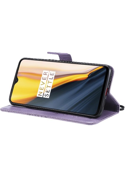 Oneplus 6t Için Flip Case Pu Deri Darbeye Kapak ile Kickstand Çevirin (Yurt Dışından)