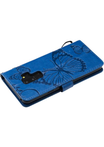 Samsung Galaxy S9 Artı Flip Kickstand Darbeye Kapak ile Kart (Yurt Dışından)