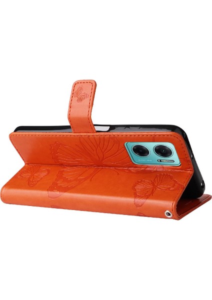 Xiaomi Redmi Not 11E Için Flip Case Pu Deri Darbeye Kapak Manyetik (Yurt Dışından)