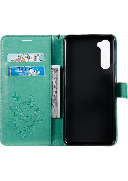 Kart Yuvası Standı Manyetik ile Oneplus Nord Darbeye Kapak Için Flip Case (Yurt Dışından) modelleri