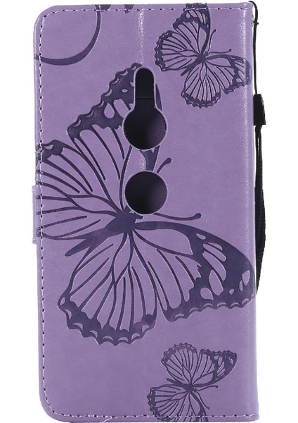 Sony Xperia Xz2 Manyetik Kapak Flip Case Kickstand Pu Deri (Yurt Dışından) fırsatları