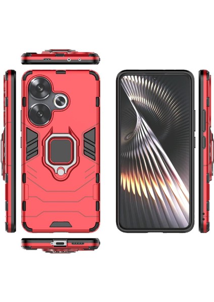 Xiaomi Poco F6 Kickstand 360&DEG; Dönen Halka Darbeye Kapak Damla (Yurt Dışından)