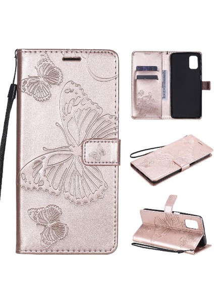 Samsung Galaxy M51 Pu Deri Flip Kickstand Manyetik Kapak Kapak (Yurt Dışından)