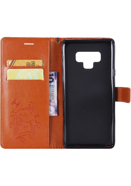 Samsung Galaxy Not 9 Için Kılıf Darbeye Kapak ile Kickstand Çevirin Kart (Yurt Dışından)
