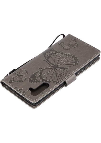 Samsung Galaxy Not 10 Için Kılıf Pu Deri Darbeye Kapak Flip Kickstand (Yurt Dışından)