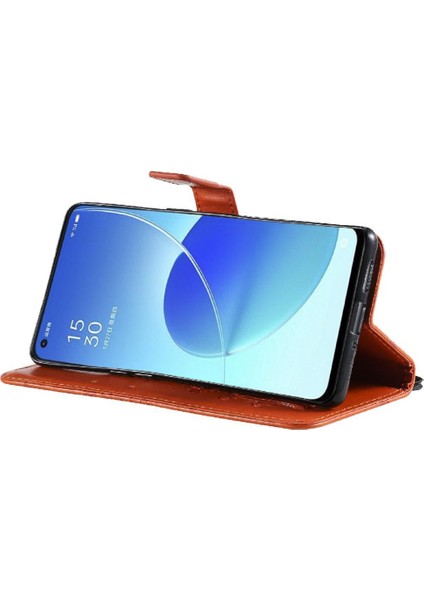 Kart ile Oppo Oppo 6 Pro 5g Darbeye Kapak Pu Deri Için Flip Case (Yurt Dışından)