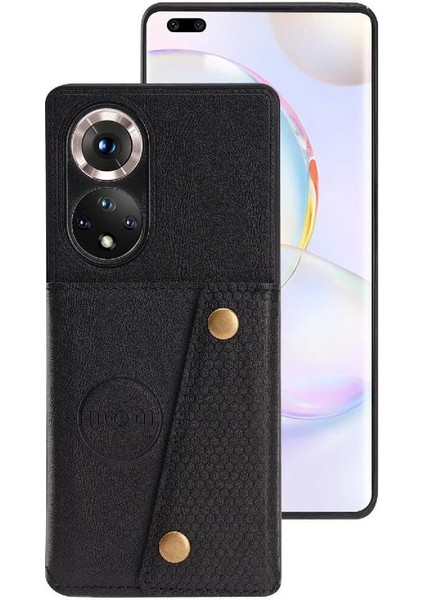 Cüzdan Kılıf Için Huawei Nova 9 Pro Buit Demir Cüzdan Kılıf Kart Tutucu (Yurt Dışından) modelleri
