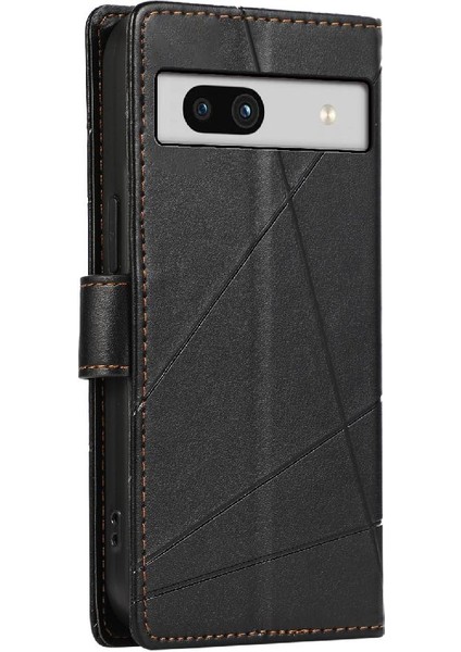 Google Pixel 7A Kickstand Üç Kart Yuvaları Için Flip Case Şok Emici (Yurt Dışından) indirimleri