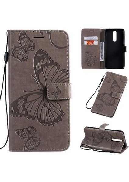 Oppo F11 Pu Deri Manyetik Kapak Için Flip Case Darbeye Kapak ile (Yurt Dışından)