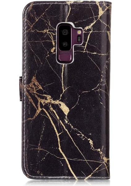 Manyi Mall Samsung Galaxy S9 Artı Manyetik Kart Yuvaları Tutucu Mermer Pu Için Flip Case (Yurt Dışından)