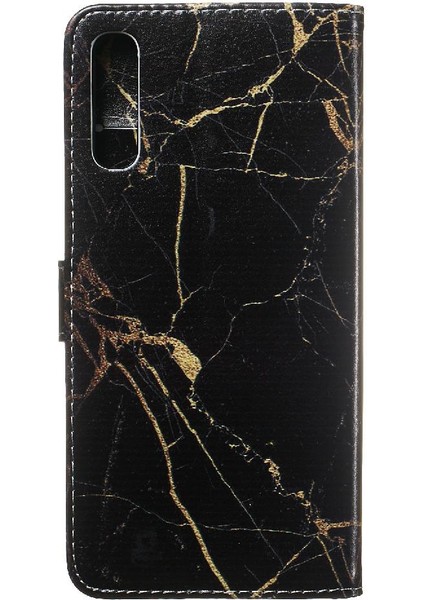 Samsung Galaxy A70 Için Flip Case Kart Yuvaları Tutucu Mermer Desen Manyetik (Yurt Dışından) indirimleri