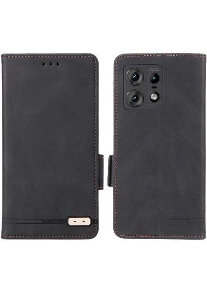 Motorola Moto Kenar 50 Pro Için Kılıf Tam Koruma Manyetik Karbon Fiber (Yurt Dışından)
