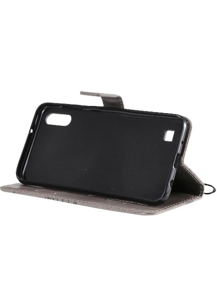 Manyi Mall Samsung Galaxy A10/M10 Darbeye Kapak Flip Kickstand ile Kart (Yurt Dışından)