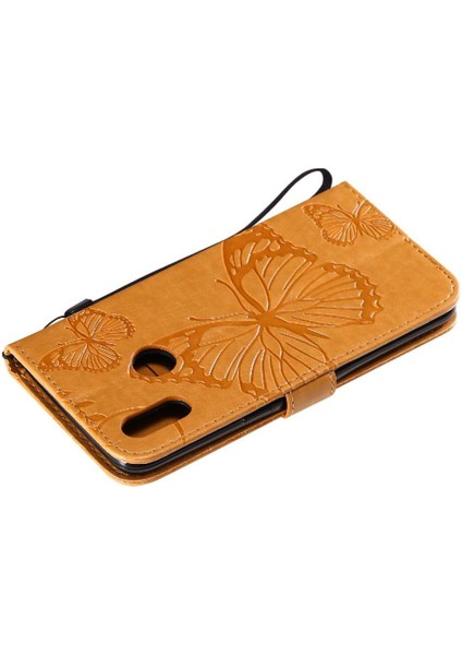 Kart Yuvası Standı ile Realme 3 Flip Kickstand Için Flip Case Darbeye Pu (Yurt Dışından) modelleri