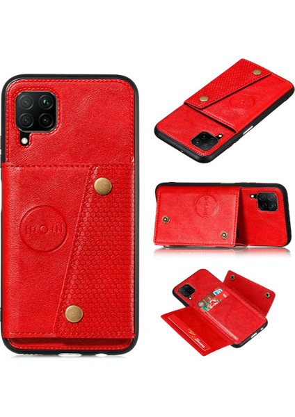Cüzdan Kılıf Samsung Galaxy A22 4g/ M22 Darbeye Koruyucu Kickstand (Yurt Dışından)