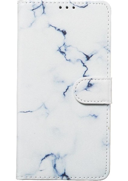 Samsung Galaxy A70 Için Flip Case Kart Yuvaları Tutucu Mermer Desen Manyetik (Yurt Dışından) fiyatları