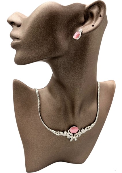 Yerli Üretim Polyester Malzeme Kahve Renk 28 / 18 cm Takı Sergileme Mankeni