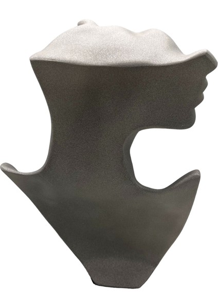 Yerli Üretim Polyester Malzeme Gri Renk 28 / 18 cm Takı Sergileme Mankeni fırsatları