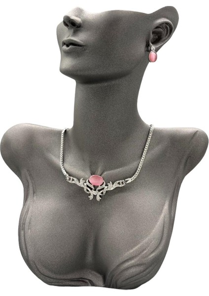 Yerli Üretim Polyester Malzeme Gri Renk 33.5 / 26 cm Takı Sergileme Mankeni indirimleri