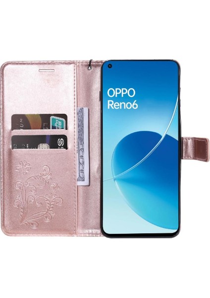 Kart Yuvası Standı ile Oppo Oppo 6 4g Için Flip Case Pu Deri Flip Manyetik (Yurt Dışından)
