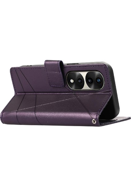 Onur Için Flip Case 70 Pro Üç Kart Yuvaları Şok Emici Kickstand (Yurt Dışından) indirimleri
