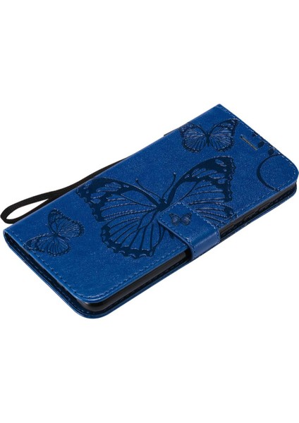 Samsung Galaxy A9 2018 Için Flip Case Manyetik Kapak Pu ile Kickstand Çevirin (Yurt Dışından)
