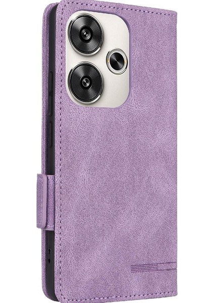 Xiaomi Poco F6 Deri Folio Flip Case Manyetik Karbon Fiber (Yurt Dışından) fiyatları