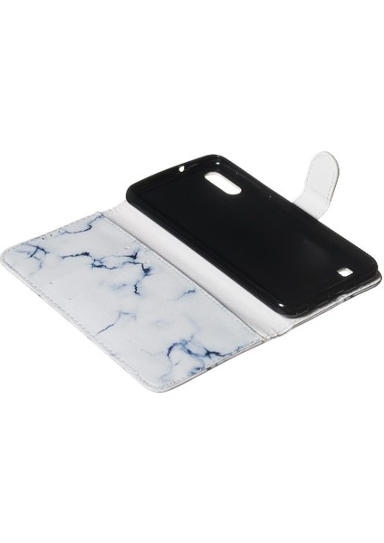 Samsung Galaxy A10 Için Flip CASE/M10 Manyetik Kart Yuvaları Tutucu Pu Deri (Yurt Dışından) modelleri