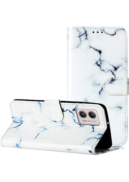Motorola Moto G73 Için Flip Case Kart Yuvaları Tutucu Pu Deri Cüzdan Tam (Yurt Dışından) indirimleri