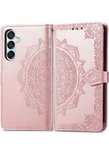 Samsung Galaxy Flip Için Flip CASE/F15 5g Deri Kılıf Basit Iş Çevirme (Yurt Dışından)
