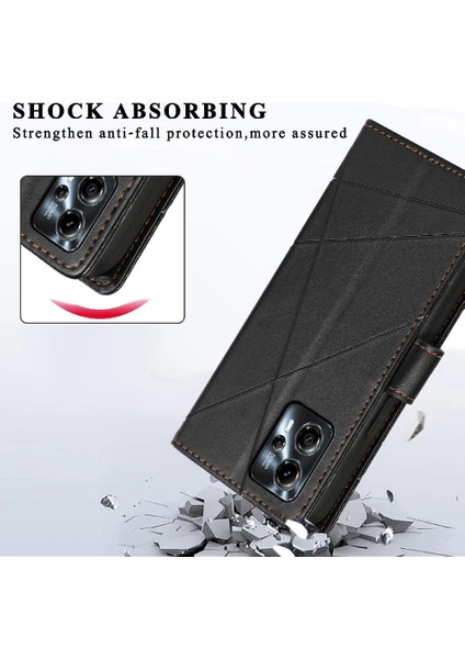 Motorola Moto G24 Şok Emici Darbeye Kickstand Kart Için Flip Case (Yurt Dışından) indirimleri