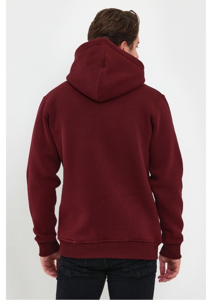 Erkek 3 Iplik Kapşonlu Oversize Sweatshirt modelleri