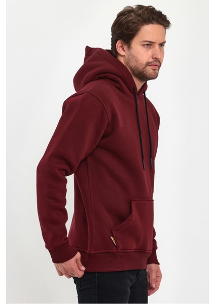 Erkek 3 Iplik Kapşonlu Oversize Sweatshirt fırsatları