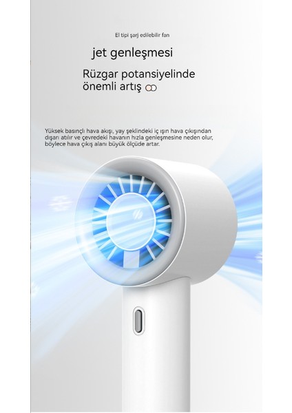 El Taşınabilir Sessiz Küçük Fan Çok Fonksiyonlu Fan (Yurt Dışından)