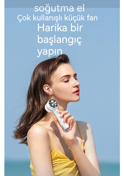 Yarı Iletken Soğutma Soğuk Kompresli Fan USB Taşınabilir Dış Mekan Buz Kompres El Fanı (Yurt Dışından) fiyatları