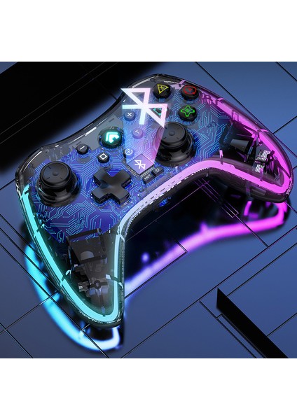 Anahtar Denetleyicisi Şeffaf Rgb Parlama Bluetooth Oyun Denetleyicisi Android Iso (Yurt Dışından) fiyatları