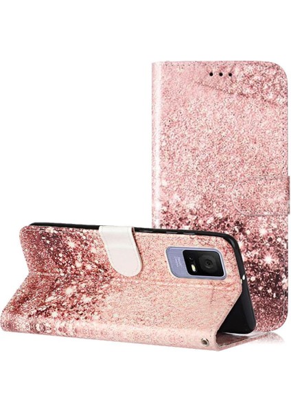 Tcl 408 Manyetik Mermer Desen Tam Koruma Pu Deri Için Flip Case (Yurt Dışından) indirimleri