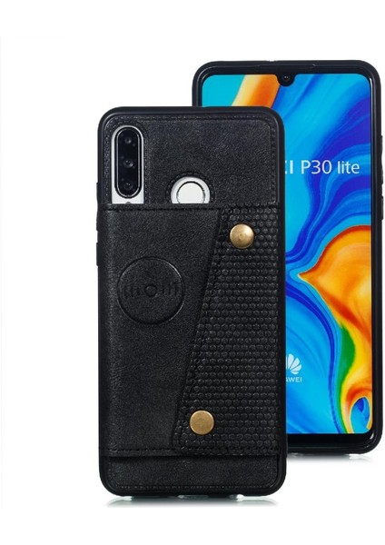 Huawei P30 Lite Buit Için Cüzdan Kılıf Demir Darbeye Dayanıklı Koruyucu Cüzdan (Yurt Dışından) fırsatları