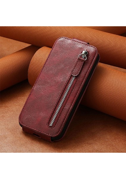 Manyi Mall Fermuarlar Xiaomi Redmi Not 13 Için Flip Case Pro 5g Cüzdan Fonksiyonu Moda (Yurt Dışından)